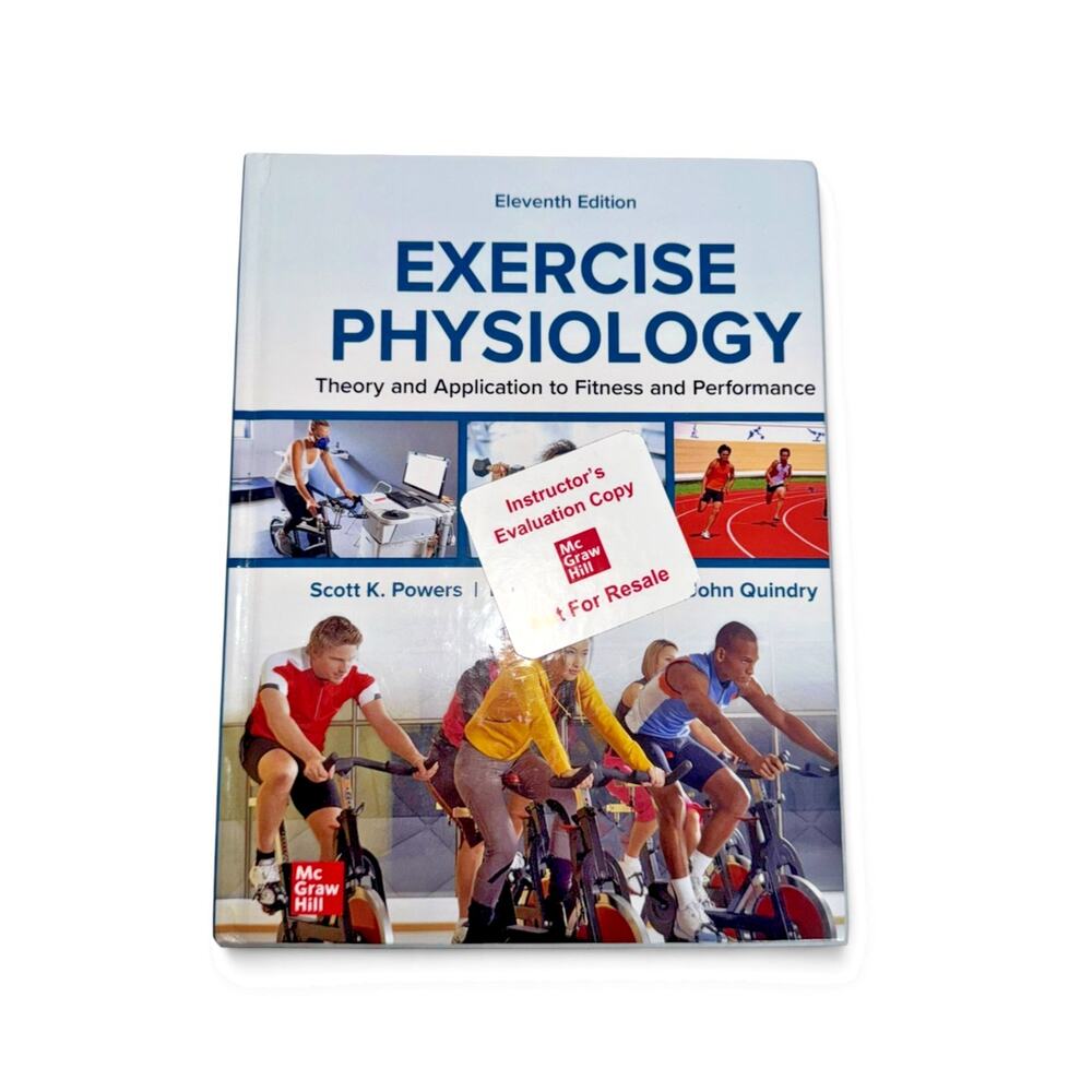 Exercise Physiology 11th Edition Powers Howley Quindry Hardcover Instructor copy